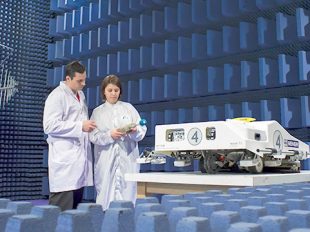 radiated emission-anechoic camera test