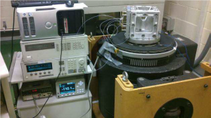optoelectronic-components-for-integration-into-space Manufacturing setup at FiberSensing