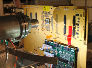 Experience on SEE testing EEE parts