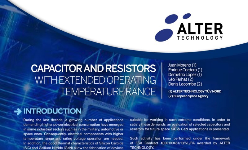 Capacitor Resistor Poster Session