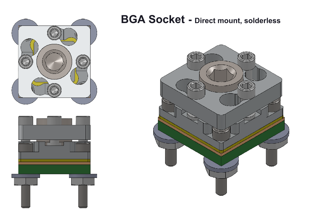 bga socket EEE Parts