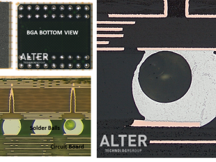 MacroVoids in assembled BGA packages