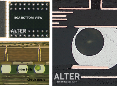 MacroVoids in assembled BGA packages